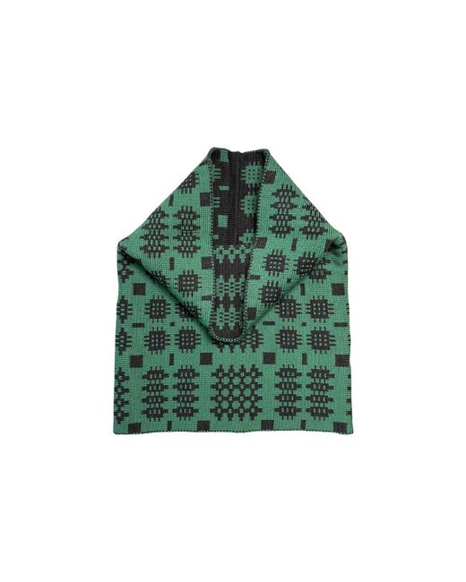 Mabli Green Carthen Merino Tube Scarf