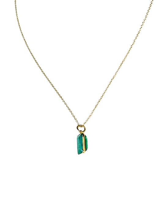 Lexi Jewelry White Light Emerald Necklace