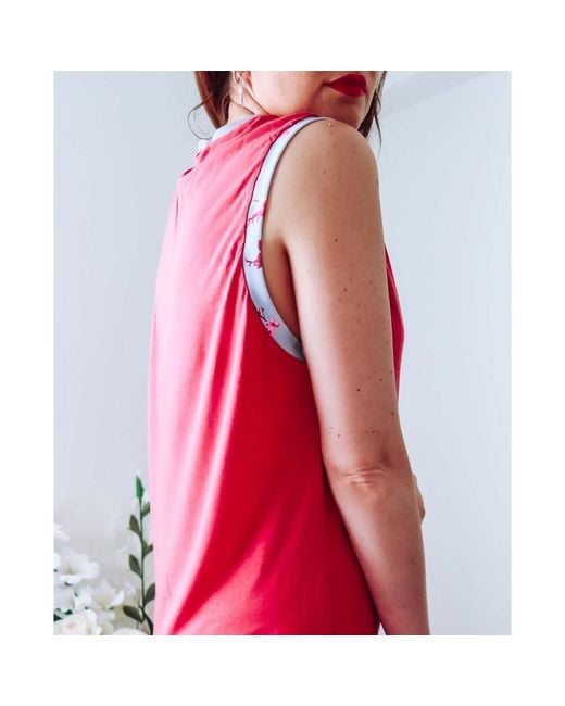 Sophie Cameron Davies Raspberry Pink T-shirt Dress