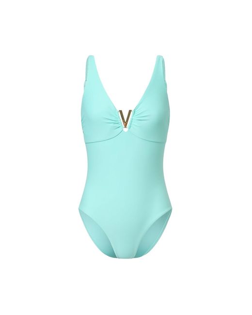 Aqva Swimwear Blue Aqva Aiguablava One-Piece Swimsuit