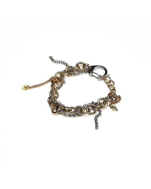 Kirei Metallic Impulse Chain Bracelet – Stainless Steel