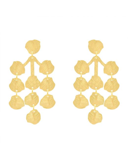 Marcia Moran Metallic Niko Earrings