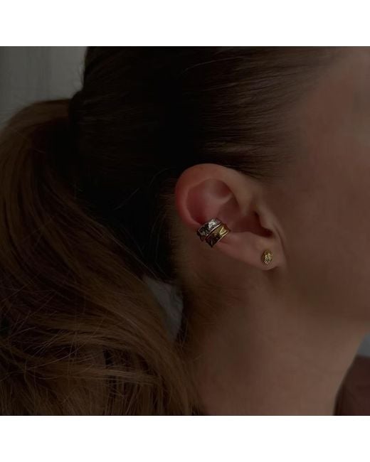 Martina Rozenberg Smira Jewelry Metallic The Mini Ear Cuff