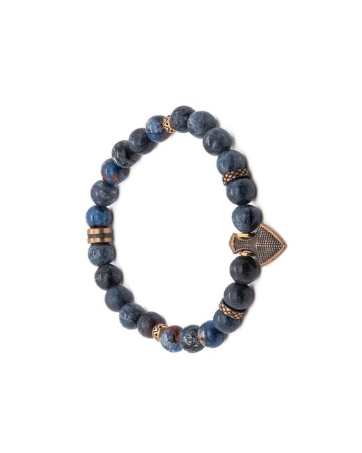 Ebru Jewelry Blue Balance Sodalite Stone Bracelet for men