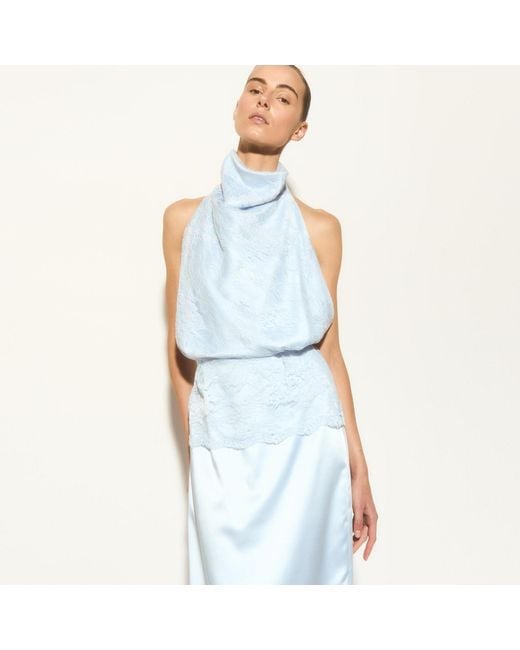Herfetch Blue Midi Madame Dress-Baby