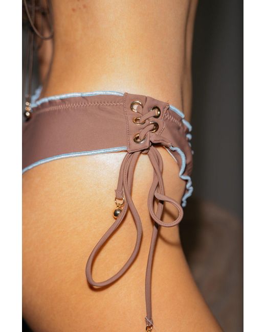 IVY SWIMWEAR Brown Capri