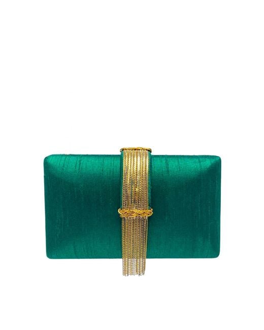 Simitri Green Emerald Fringe