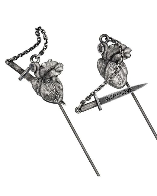 Cartography Metallic With Love Dagger for men