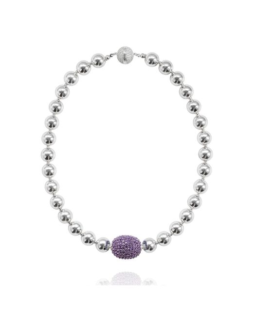 Saule Label Metallic Cassia Necklace