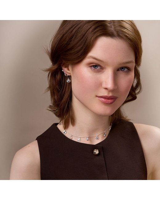 Dower & Hall Metallic Nomad Disc Choker Necklace