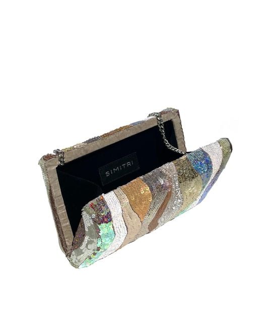 Simitri Multicolor Rose Dune Kitsch Clutch