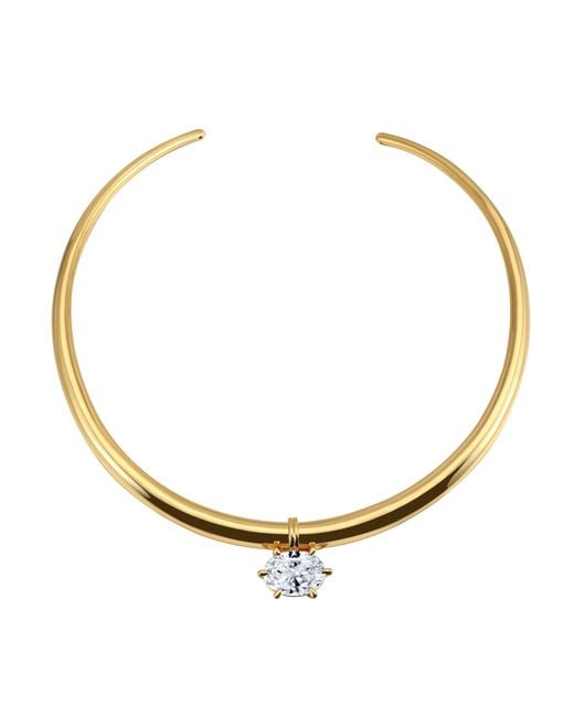 Zepplin the Label Metallic Solis Necklace – Sculptural Sun Pendant