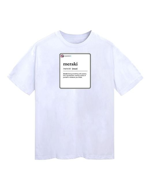 VERYRARE Blue Meraki Tee for men