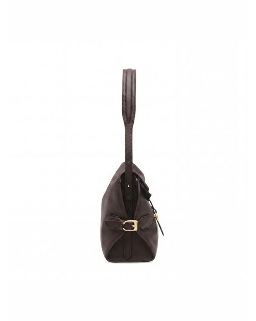 Orange Cube Black Fantina Folded Hobo Bag