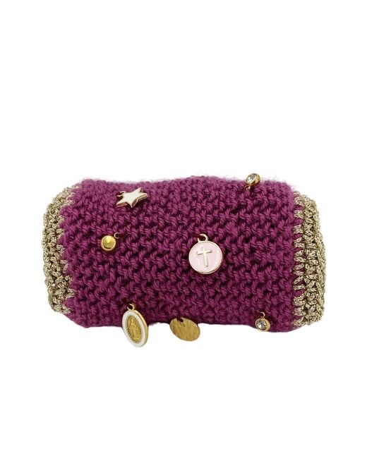 Hilo De Mar Purple Gabriela Bracelet With Charms
