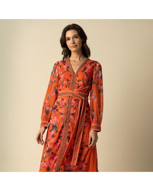 Raishma Red Athena Dress