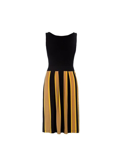 Conquista Black Sleeveless Summer Dress