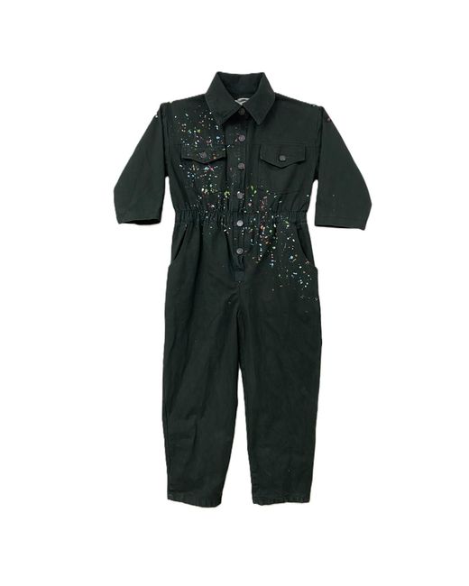 Zasta Studio Black Color Palette Raw Denim Overall I Five