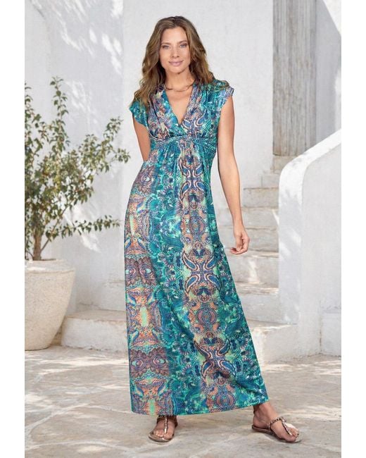 Chic by Lirette Blue Kimono Dress Quetzal