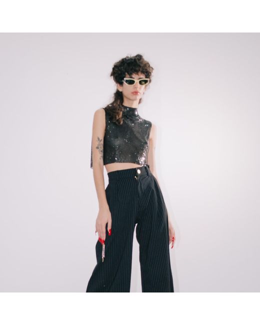Paloma Lira Black Moonlight Top