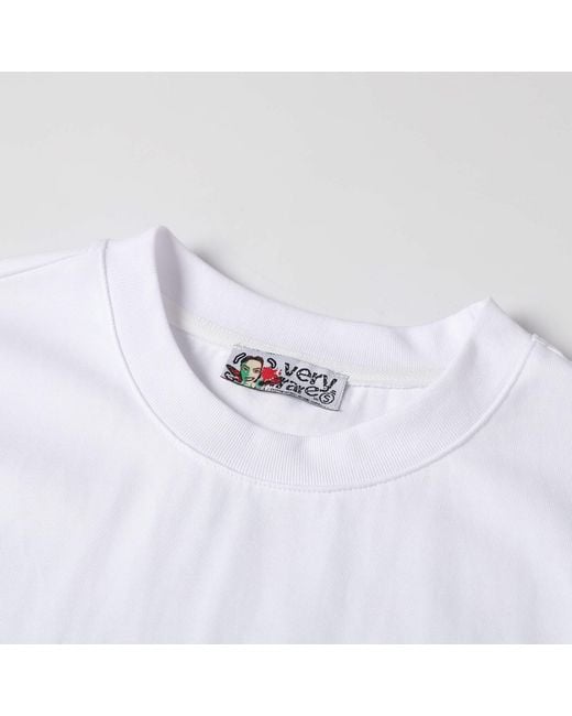 VERYRARE White Don'T Fuck Up Tee for men