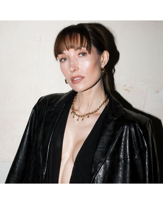 Studio Baloge Metallic Goutte D Or Necklace