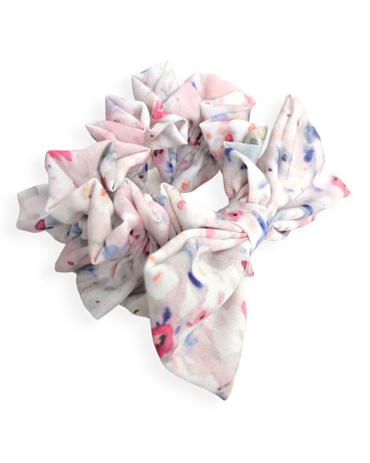 Kathy C Vang Pink Serena Scrunchie