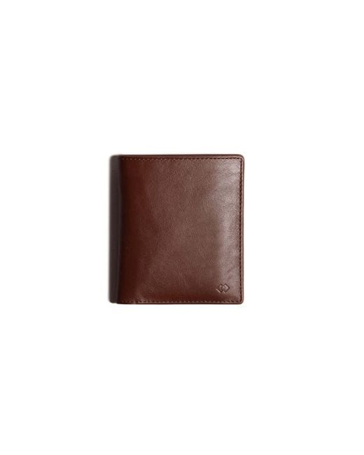 Harber London Black Leather Bifold Wallet With Rfid Protection for men