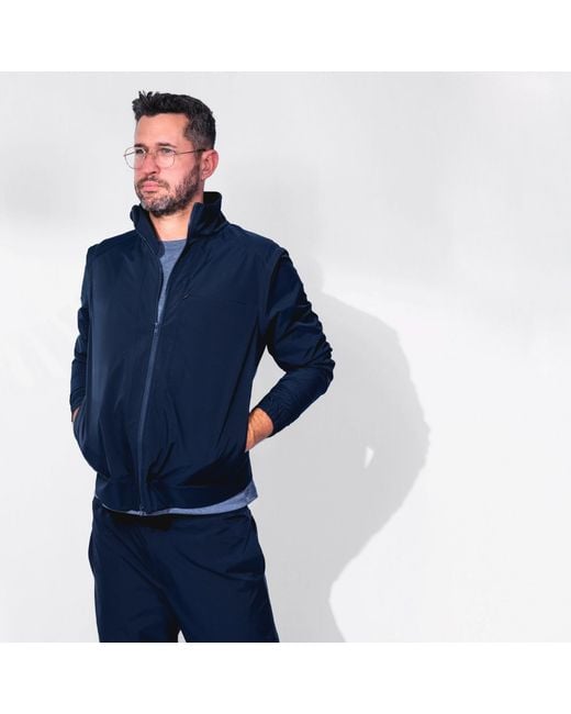 SNIDER Blue Nightshade Jacket for men