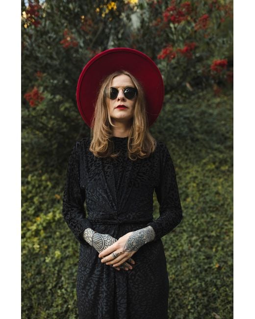 Jennafer Grace Black Of The Night Twist Dress