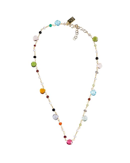 Native Gem Metallic Gumdrops Necklace