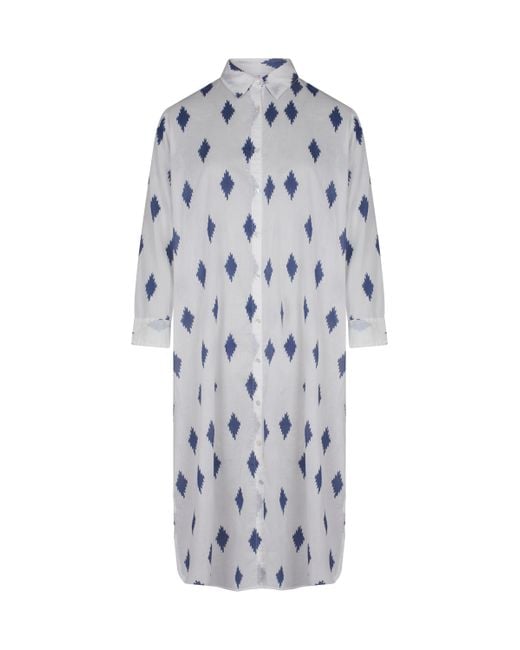La Mandarine Gray Kimono, Beach Coverup, & Full Length Cotton Shirtdress
