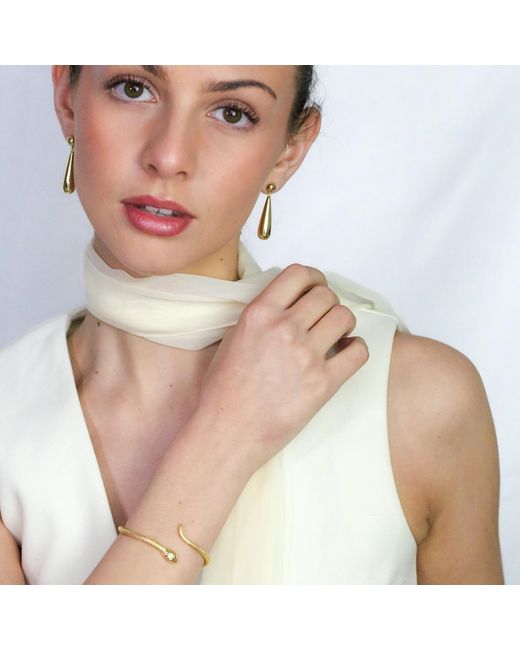 Miss Cecilia Metallic The Serpent Bangle