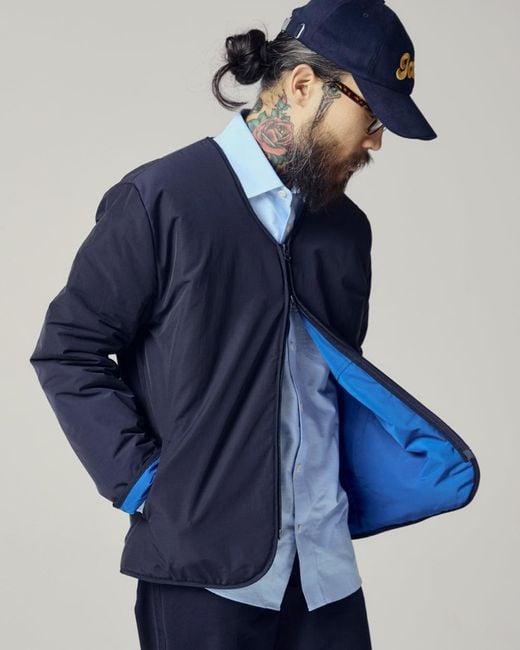 Uskees Blue Evo Liner Jacket for men