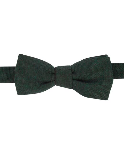 LE COLONEL Green Cyprus Italian Wool Bow Tie for men