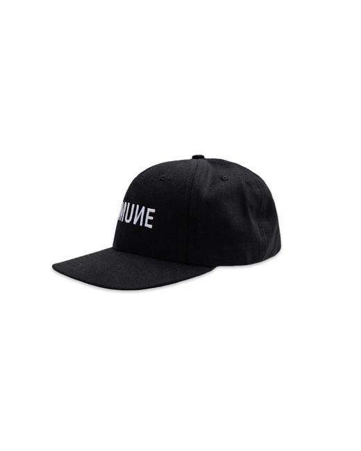 Comune Black Logo Classic Cap for men