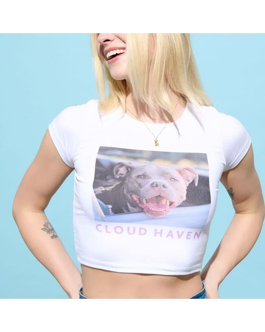 Cloud Haven White Signature Freedom Ride Tee