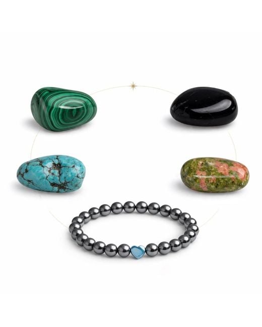 Mineralgems•Studio Green Scorpio Zodiac Crystal Box