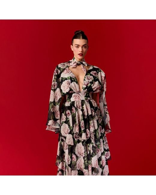 Nur Karaata Black Beatrice Dress