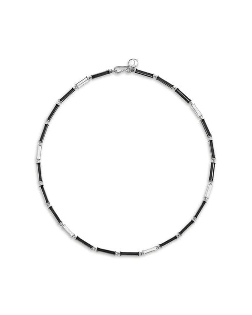 C|Nd|N by Candan Balto Metallic Megaron & Enamel Necklace