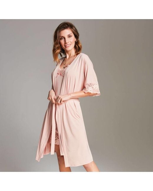 Oh!Zuza Pink Elegant Robe