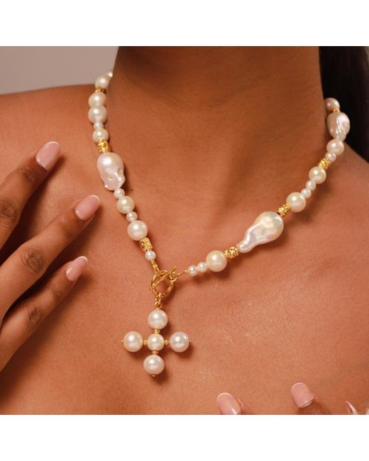 GEM BAZAAR Metallic The Margo Necklace