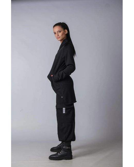 Yogi8Apparel Black New Extravagant Asymmetric Sweater
