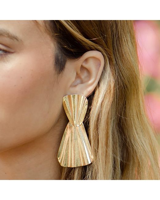 Marcia Moran White Cuba Petite Earrings