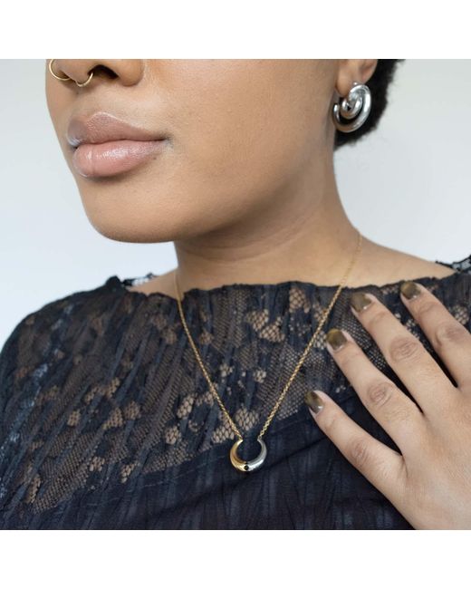 Superdivajewellery Metallic Kiely Mixed Metal Necklace