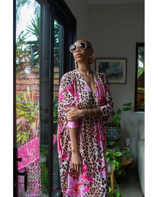 Jennafer Grace Pink Gracie Caftan