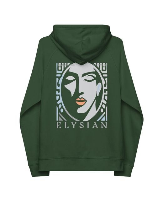 Anchor and Crew Green Bottle Two Elysian Editions Organic Cotton Hoodie