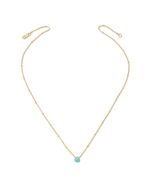 Heather Hawkins Jewelry Metallic Satellite Tiny Gemstone Necklace