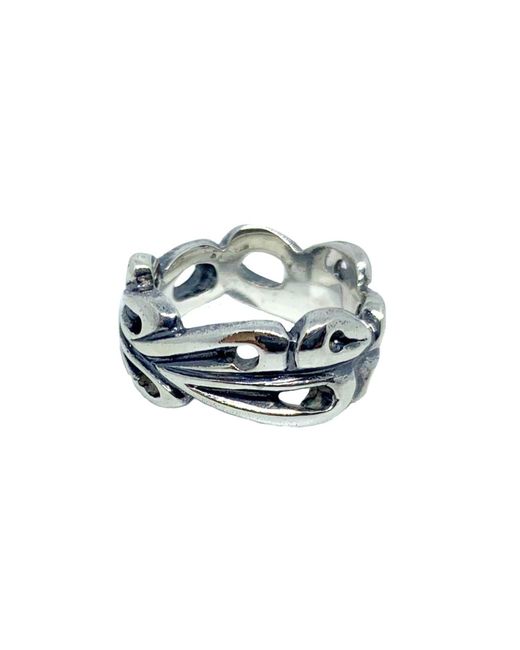 Tg-Jewellery by Tamara Gervasio Blue Le Foglie The Leaves Chunky Band Ring