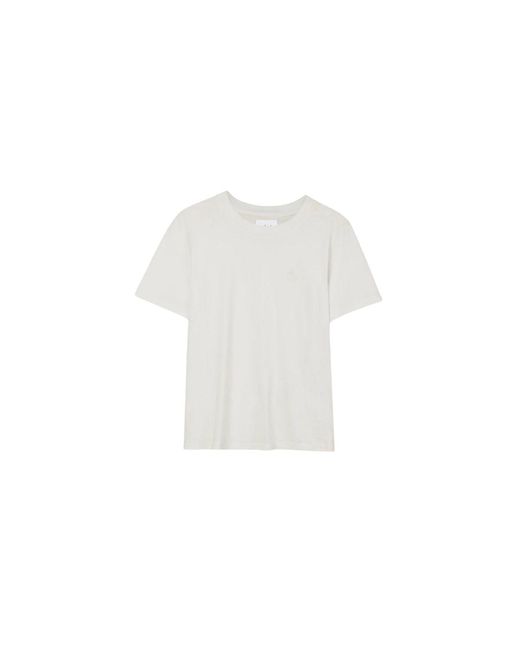 Dāl the Label White Essential Organic Cotton T-Shirt Soft